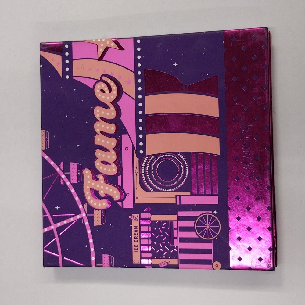 Fame COLOURPOP 16-PAN EYESHADOW PALETTE used